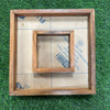 Teak Wood Double Tray - 12” x 12”