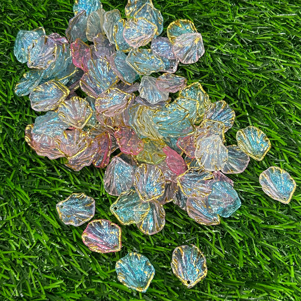 Leafy Flower for decoration - Multi colour