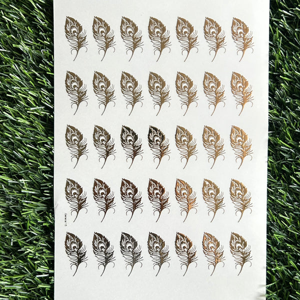 Golden Embossed Sheet A5 - EMB14