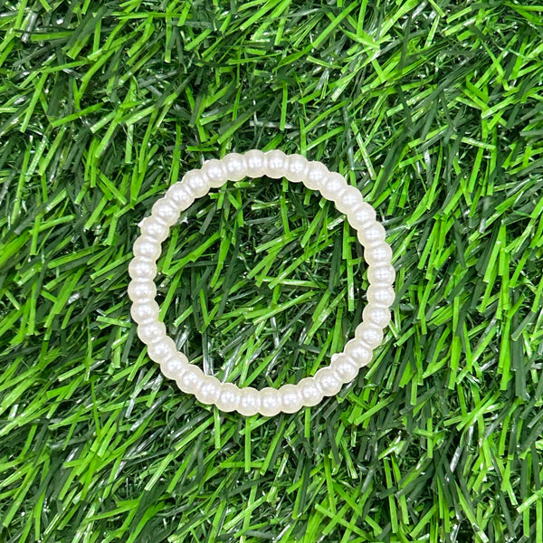 Pearl ring white - 2”