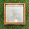 Teak Wood Floating frame - 12”x12”