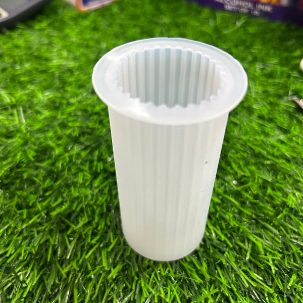 Striped Cylindrical Candle Mould