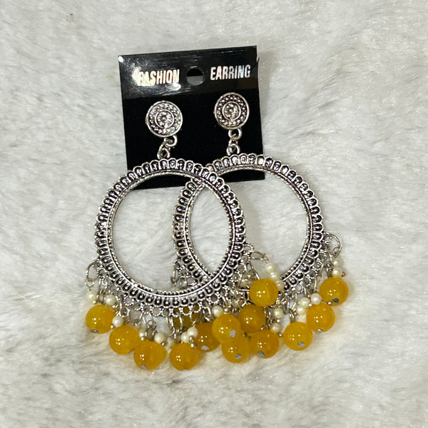 Jhumka Bezel - Round colored