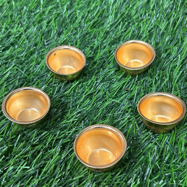 Round Metal Katori - Plain