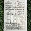 Golden Embossed Sheet A5 - EMB13