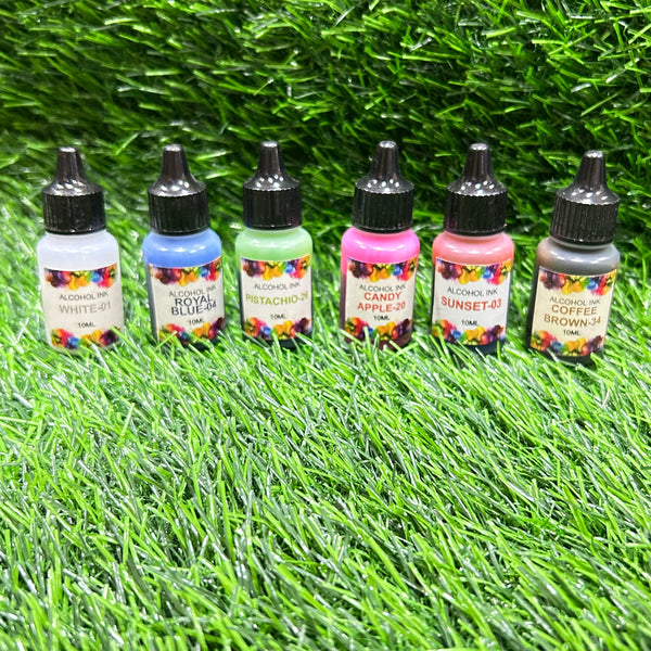 Alcohol Ink - Set of 6 A