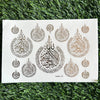 Golden Embossed Sheet A5 - EMB2