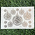 Golden Embossed Sheet A5 - EMB2