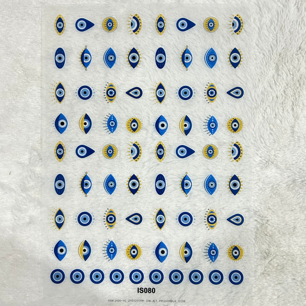 Insert A4 sheet Evil Eye - INS11
