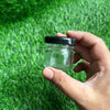 Glass Jar 30 ML - Black Cap