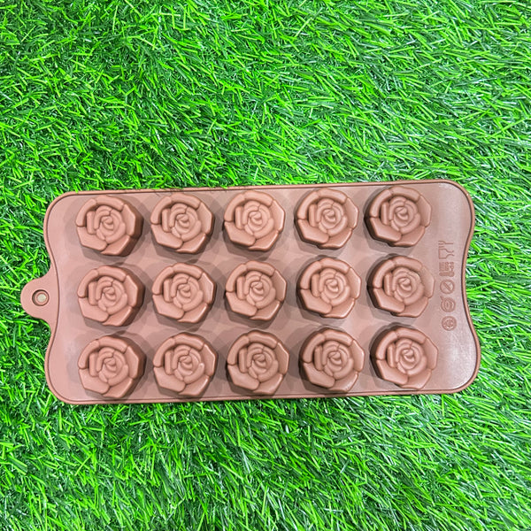 Choco Rose Petals Candle Mould