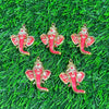 Ganesha Face Red - Set of 10