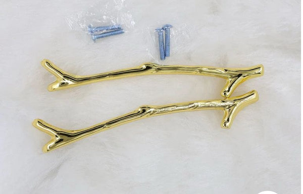 Stem Metal Handle - Gold