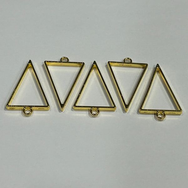 Triangle Bezel Gold