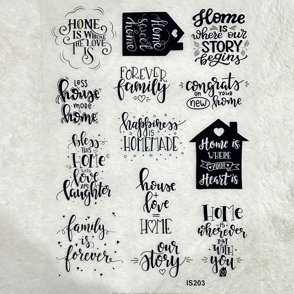 Insert A4 sheet Home - INS12