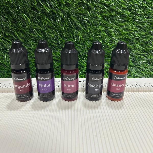 Candle Liquid Colour - Set of 5 A