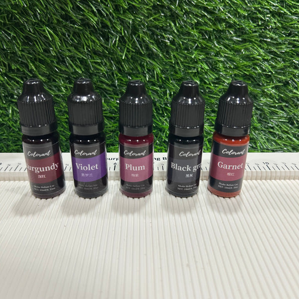 Candle Liquid Colour - Set of 5 A