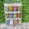 Glitter Sequin - Set of 12