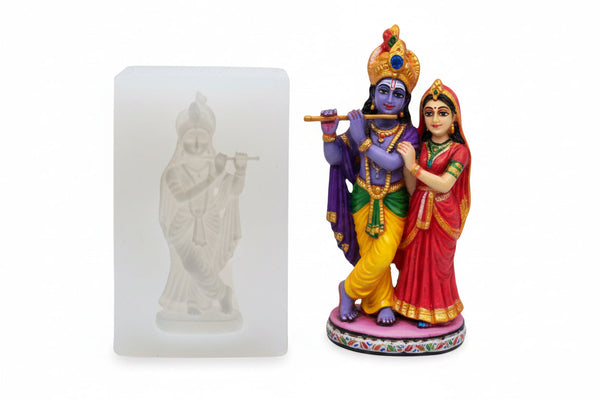 Radha Krishna Idol Mould