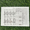 Golden Embossed Sheet A5 - EMB17