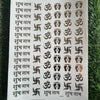 Golden Embossed Sheet A4 - EMB3
