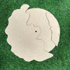 Geode Clock Base - 12” 6 Mm