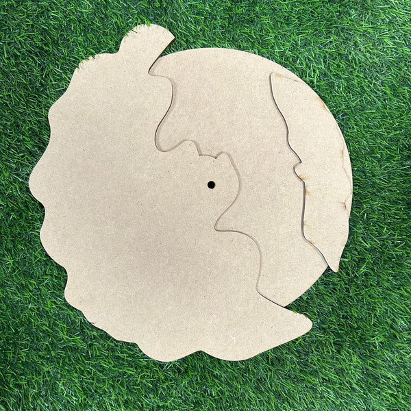 Geode Clock Base - 12” 6 Mm