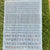 Golden Metal Insert Sheet A4 - INS6