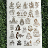 Golden Embossed Sheet A5 - EMB11