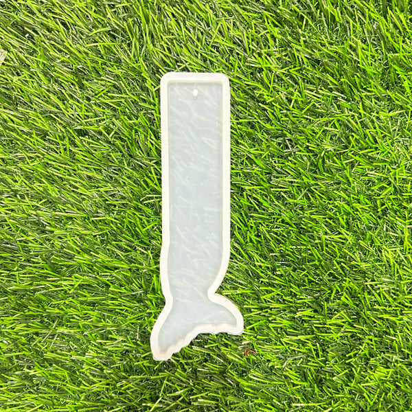 Whale Tail Bookmark Mould
