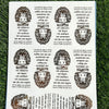 Golden Metal Insert Sheet A4 - INS7