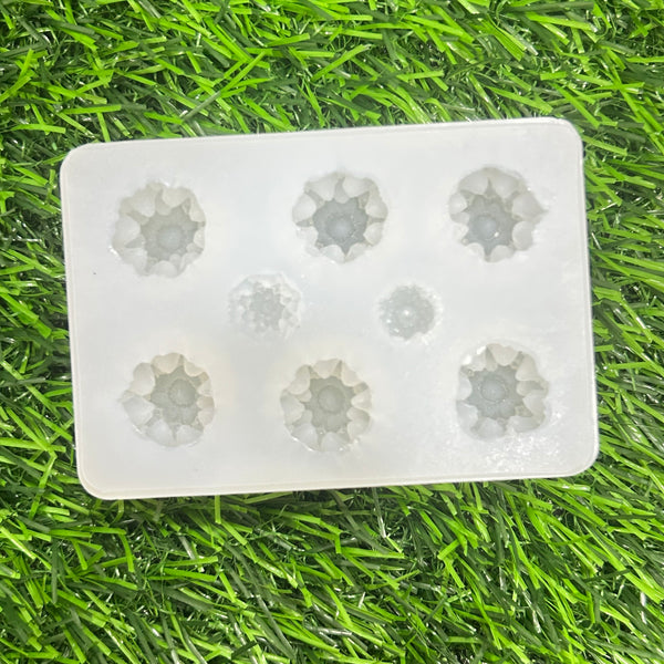 Marigold Flower Candle Mould