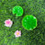 Miniature Lotus & Leaf - 4 pcs