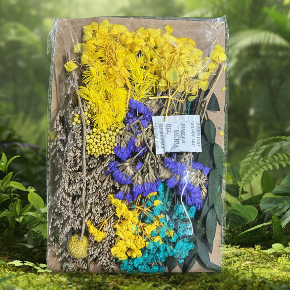 Dried Mix Flower - Yellow Theme