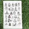 Golden Embossed Sheet A5 - EMB1