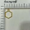Hexagon Bezel - Gold