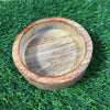 Wooden Candle Round Bowl