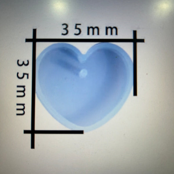 Heart Keychain & Pendent Mould - set of 2
