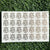 Golden Embossed Sheet A5 - EMB5