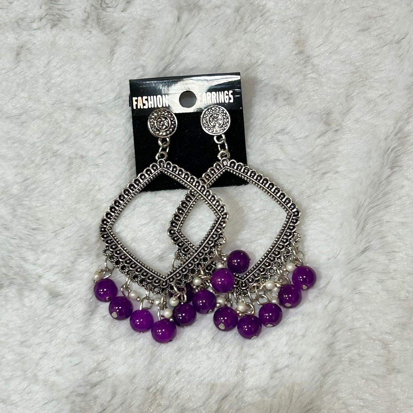 Jhumka Bezel - Diamond Colored
