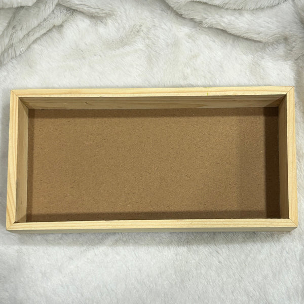 Wooden Frame Rectangle - Pine Wood