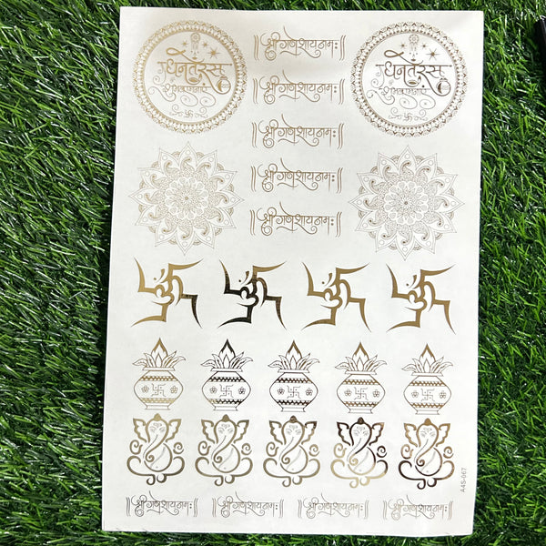 Diwali EmbossedA4 EM3