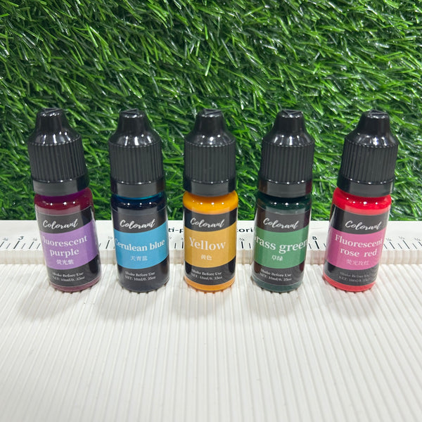 Candle Liquid Colour - Set of 5 C