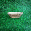 Wooden candle tray bowl 5”x3”