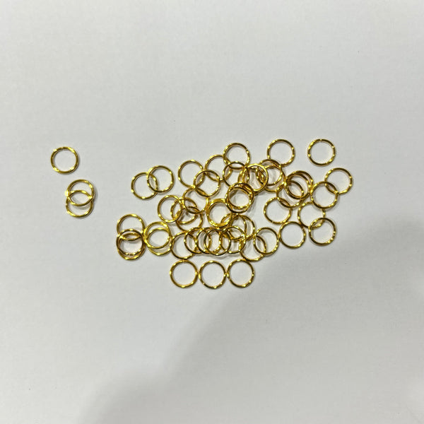 Connectors Ring ( Gold ) - 100 pcs