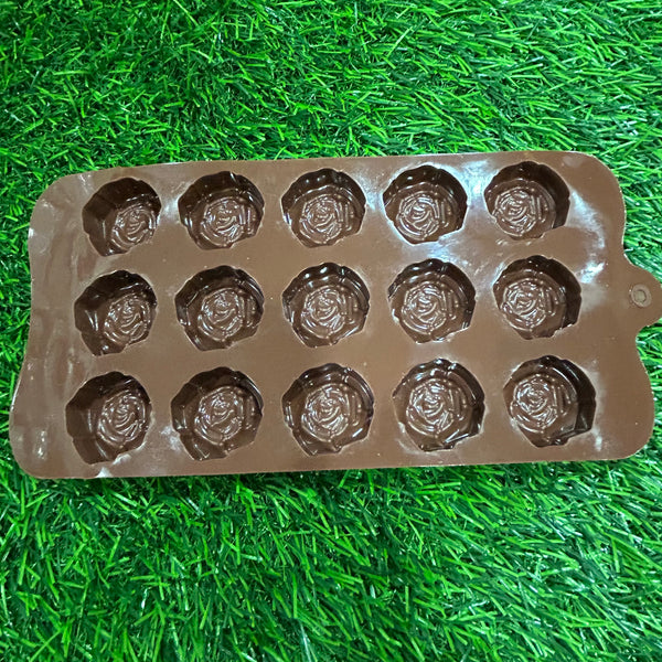 Choco Rose Petals Candle Mould