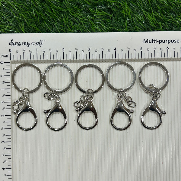 Lobster Keychain Silver