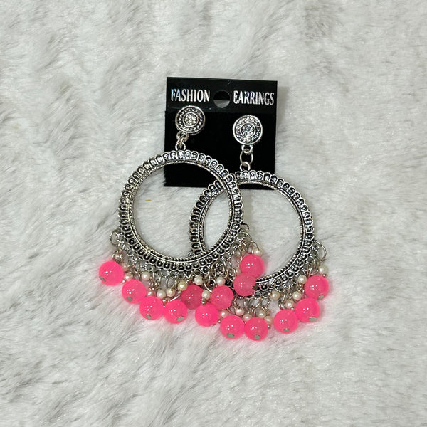 Jhumka Bezel - Round colored