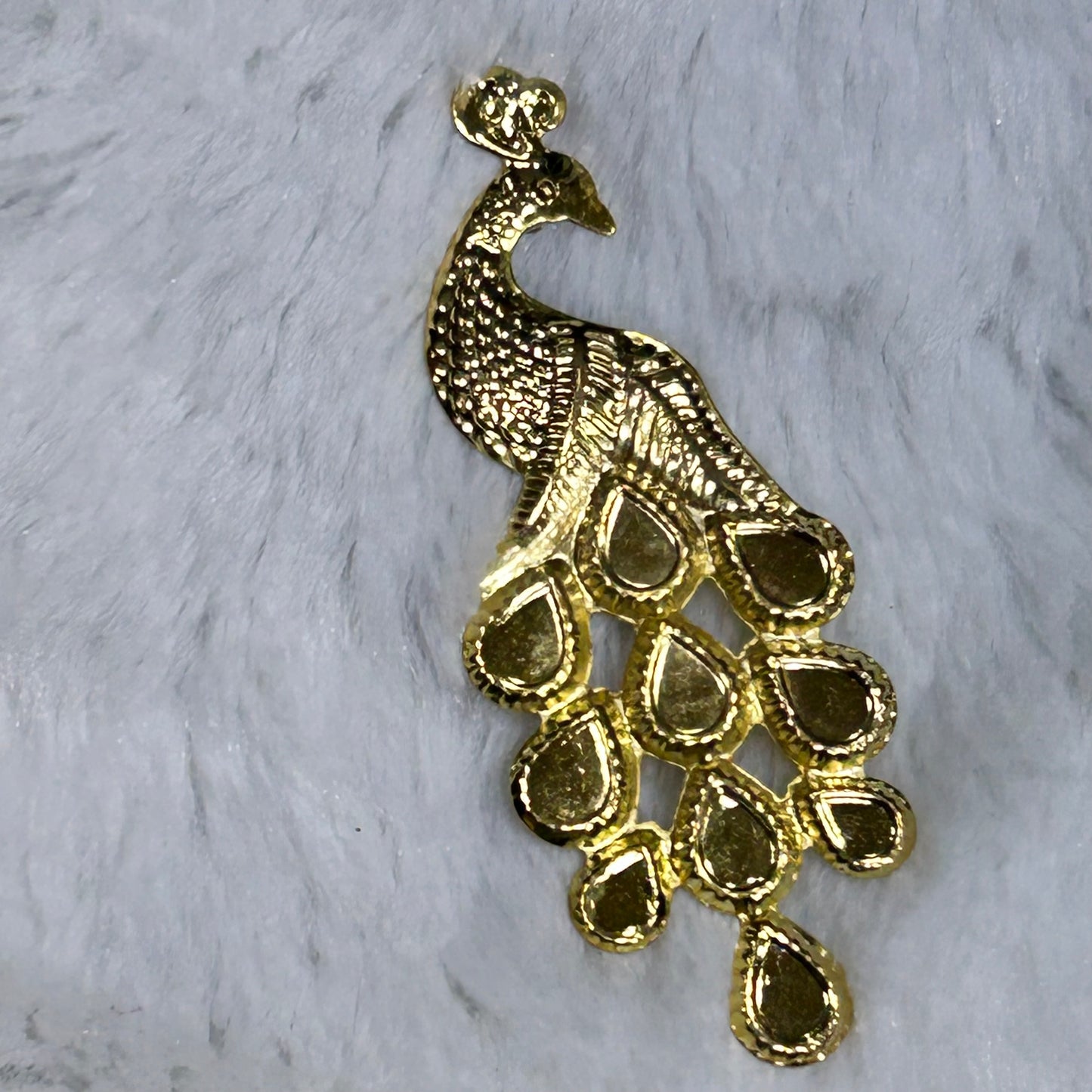 Peacock charm