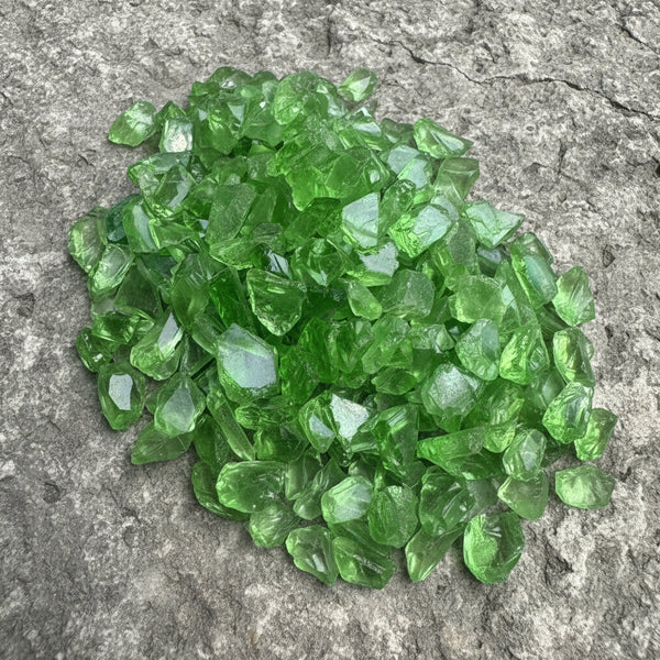 Firepit Crystal - Lime Green